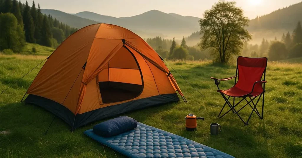 Hvad skal man have med på camping i telt